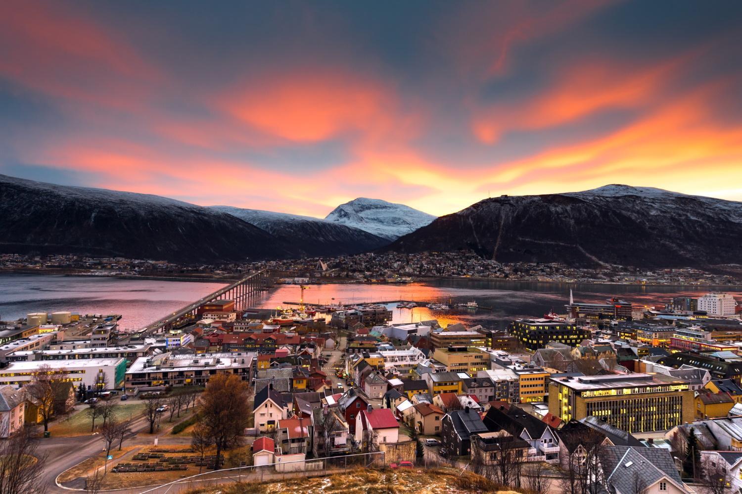 Leilighet Med Fantastisk Utsikt. Tromsø Exteriör bild